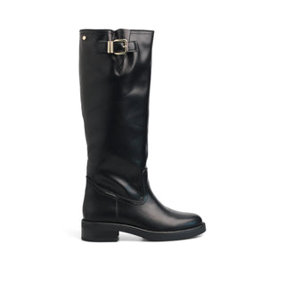 Botas tipo ecuestre FLAIR con detalle de hebilla