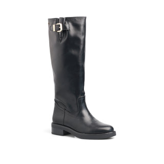 Botas tipo ecuestre FLAIR con detalle de hebilla