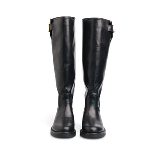 Botas tipo ecuestre FLAIR con detalle de hebilla