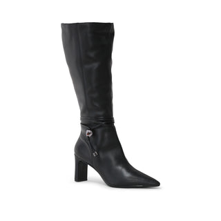 BOTA ALTA DE PIEL FLASH