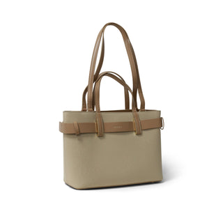 Bolsa Frame MADA – Tote de Piel Sintética con Doble Asa Trenzada