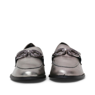 MOCASIN GLOW METALIZADO PIEL