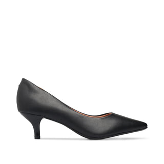 Stiletto HAZEL de tacón kitten con piel brillosa