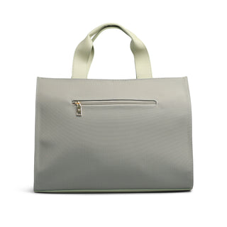 Bolsa tote HELECHO con cinta decorativa de logo
