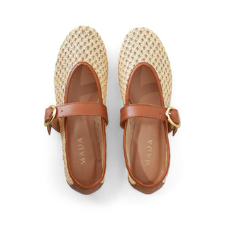 BALLERINA TEJIDA ISOLA CON AJUSTE DE HEBILLA