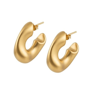 ARETES SEMI REDONDOS IRREGULARES