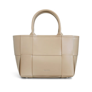Bolsa tote con doble asa JIMENA de diseño trenzado