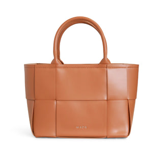 Bolsa tote con doble asa JIMENA de diseño trenzado