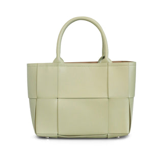 Bolsa tote con doble asa JIMENA de diseño trenzado