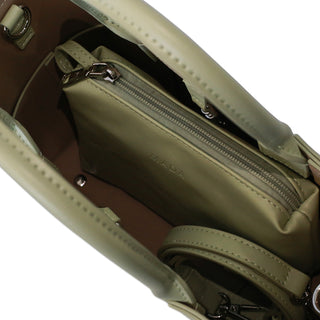 Bolsa tote con doble asa JIMENA de diseño trenzado