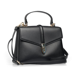 Bolsa Satchel/Crossbody KATERINA con cierre de herraje