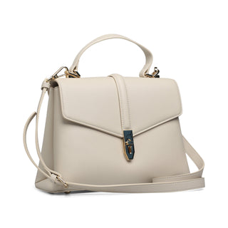 Bolsa Satchel/Crossbody KATERINA con cierre de herraje