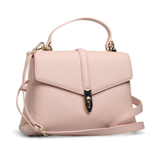 Bolsa Satchel/Crossbody KATERINA con cierre de herraje