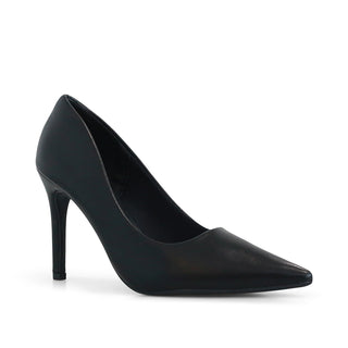 STILETTO DE TACÓN LINEN CON ACABADO MATE