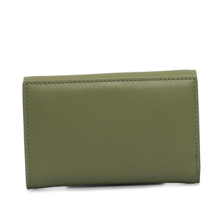 Cartera/Billetera LIRIO con acabado de piel brillante
