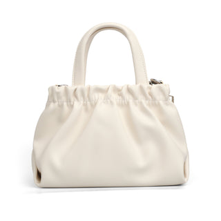 Bolsa hobo de efecto fruncido LORETTA con cinturon de hebillas