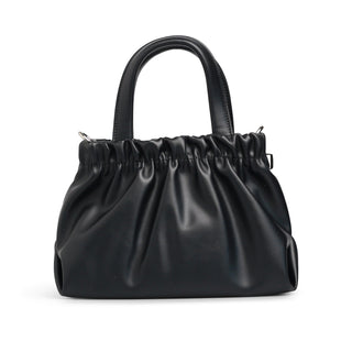 Bolsa hobo de efecto fruncido LORETTA con cinturon de hebillas