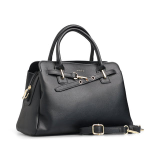 Bolsa satchel MARGARITA con cierre de mosquetón