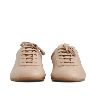 TENIS DE PIEL MIMI PLANO TIPO FLAT