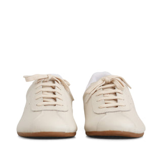 TENIS DE PIEL MIMI PLANO TIPO FLAT