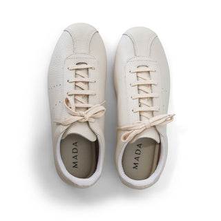 TENIS DE PIEL MIMI PLANO TIPO FLAT