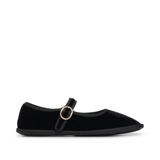 Balerina NABY de terciopelo con tira ajustable