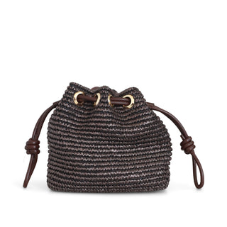 BOLSA BUCKET NAUTICA CON DISEÑO TEJIDO