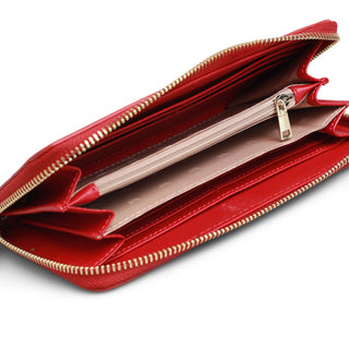 CARTERA NEVA CON ACABADO DE PIEL TEXTURIZADA