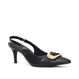 STILETTO NYDIA CON ADORNO DORADO
