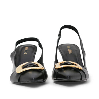 STILETTO NYDIA CON ADORNO DORADO