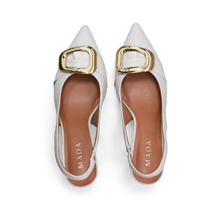 STILETTO NYDIA CON ADORNO DORADO