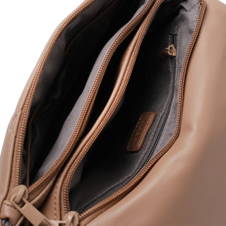 Bolsa Crossbody OSMENA acolchada de rombos con cadena