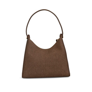 Bolsa de hombro RENEE con diseño efecto tela