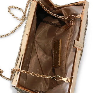Bolsa de fiesta SANDY con efecto metalizado