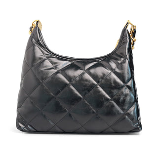 Bolsa de hombro SANTORINI acolchada con asa de cadena