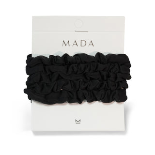 PACK DE LIGAS SCRUNCHIES DELGADAS PARA CABELLO