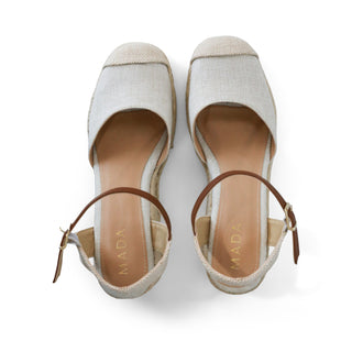 ALPARGATA SENNA DE PUNTA CON DETALLE TEJIDO