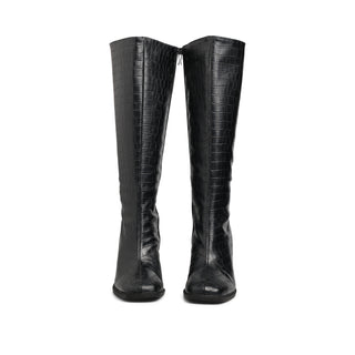Bota con textura croco SINGAPUR
