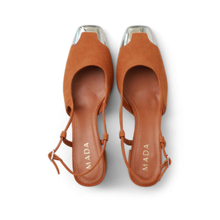 Zapato tipo pana VALI con puntera cuadrada metálica