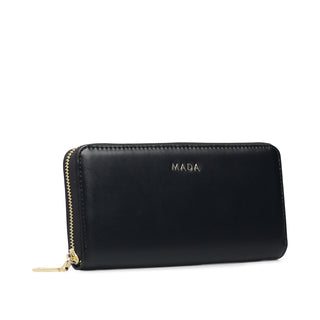 Cartera VERBENA con acabado de piel brillante