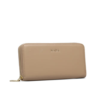 Cartera VERBENA con acabado de piel brillante