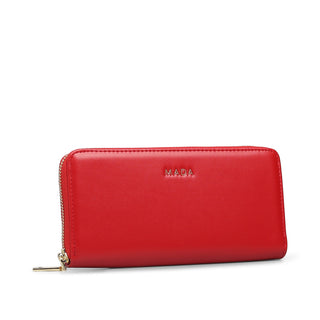 Cartera VERBENA con acabado de piel brillante