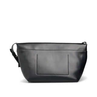 Bolsa Shoulder ZAFIRO plegable de piel lisa