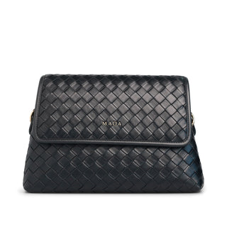 Bolsa Crossbody trenzada ZANTE con cierre de imán